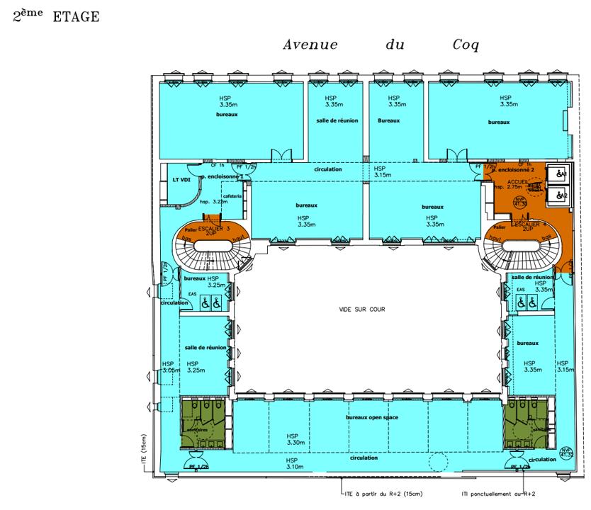 Bureau Paris 4713m² Location bureau Paris OLBUR2100641 4